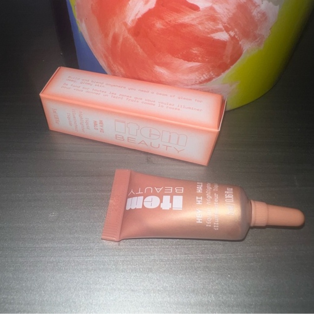 🔴 3/$18 5/$25 NIB Item Beauty Hey Hi Halo Liquid Highlighter in Bolt 5mL